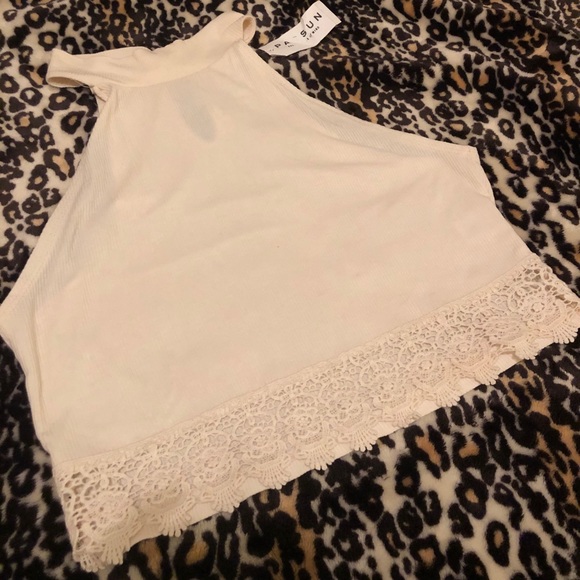 Bohemian Halter Crop-top - Picture 1 of 9